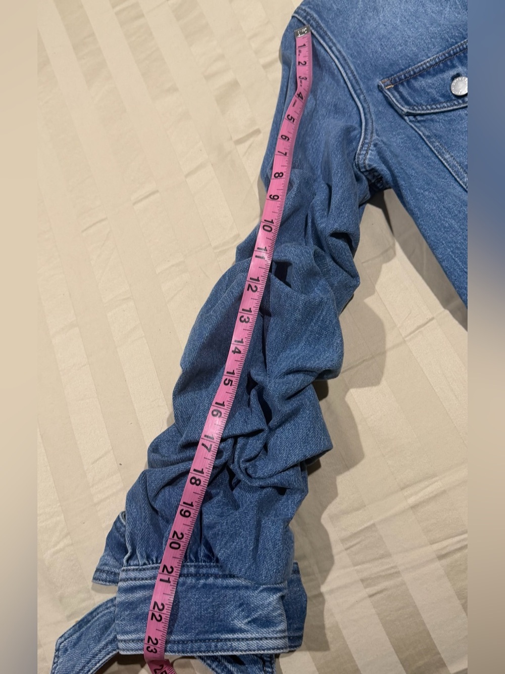 Alice + Olivia Tiff Denim Jacket - Picture 12 of 13